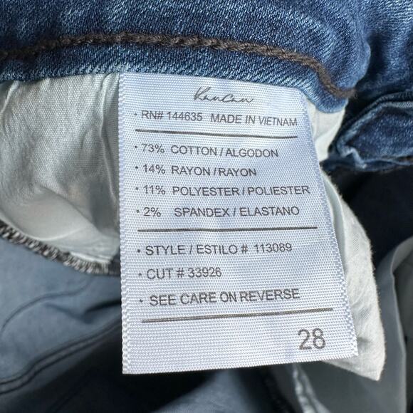 KanCan Medium Wash Destructed Boyfriend Jean NWT - Picture 12 of 12